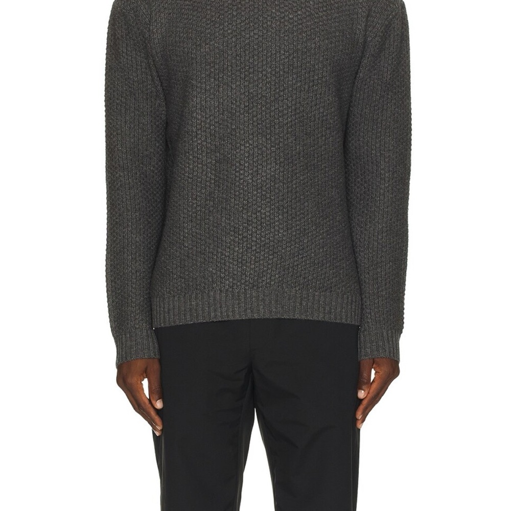 EUC FRAME Denim Men’s   Wool Cashmere  Gray Crewneck Anthracite Sz XXL Great